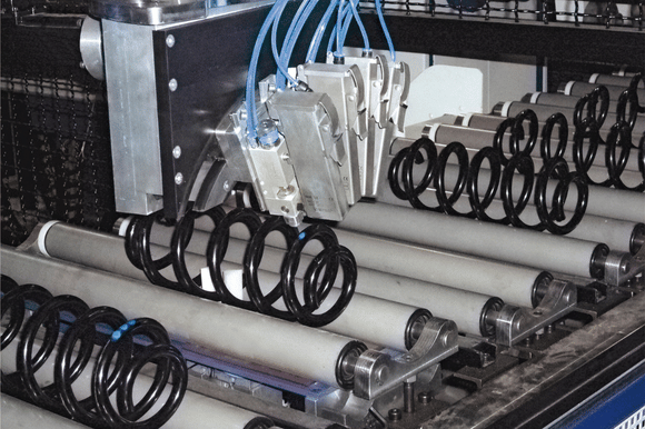 Oznakowanie spręzyn atramentem pigmentowym