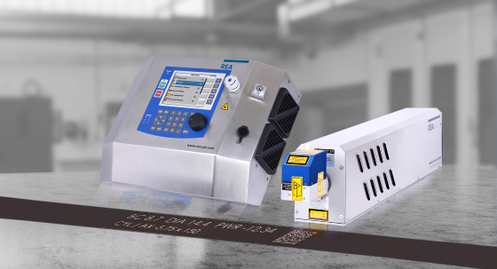 Znakowarka laserowa REA LASER CL – przemysłowy laser do znakowania produktów i elementów metalowych od Rea Elektronik.