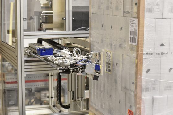 System etykietowania palet REA LABEL PLU