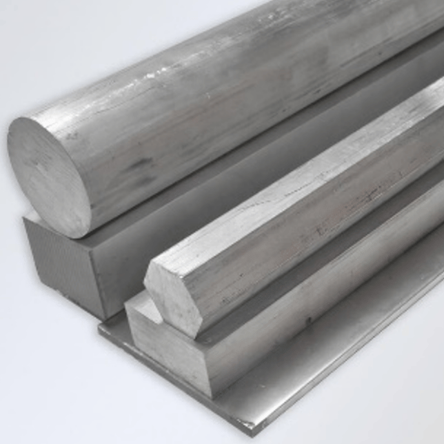 Pręty, płaskowniki i blacha przygotowane do znakowania aluminium